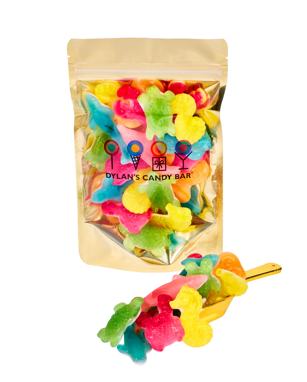 Fruity Gummy Ocean Creatures Mix Bulk Bag