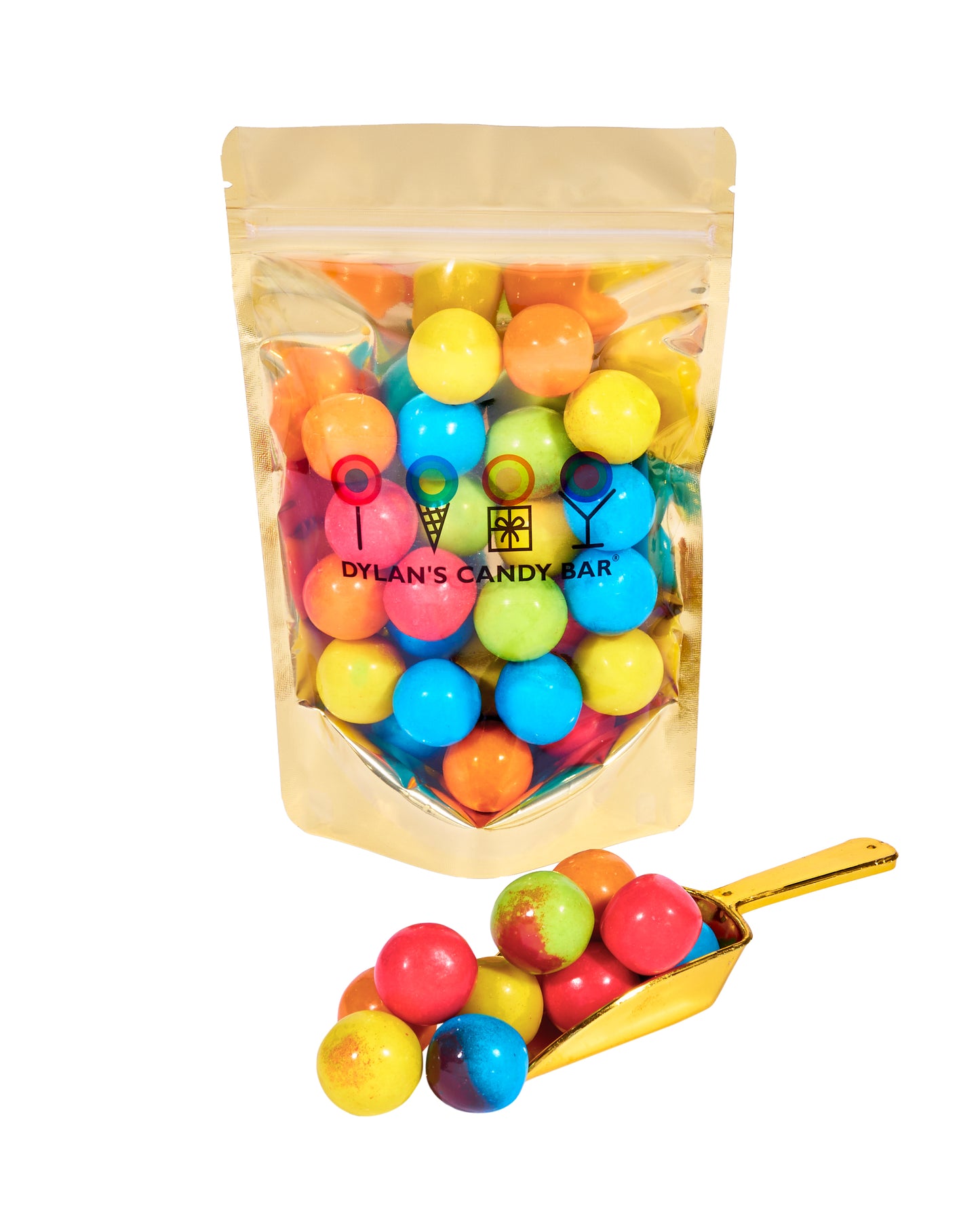 Sour Fruity Gumballs Bulk Bag