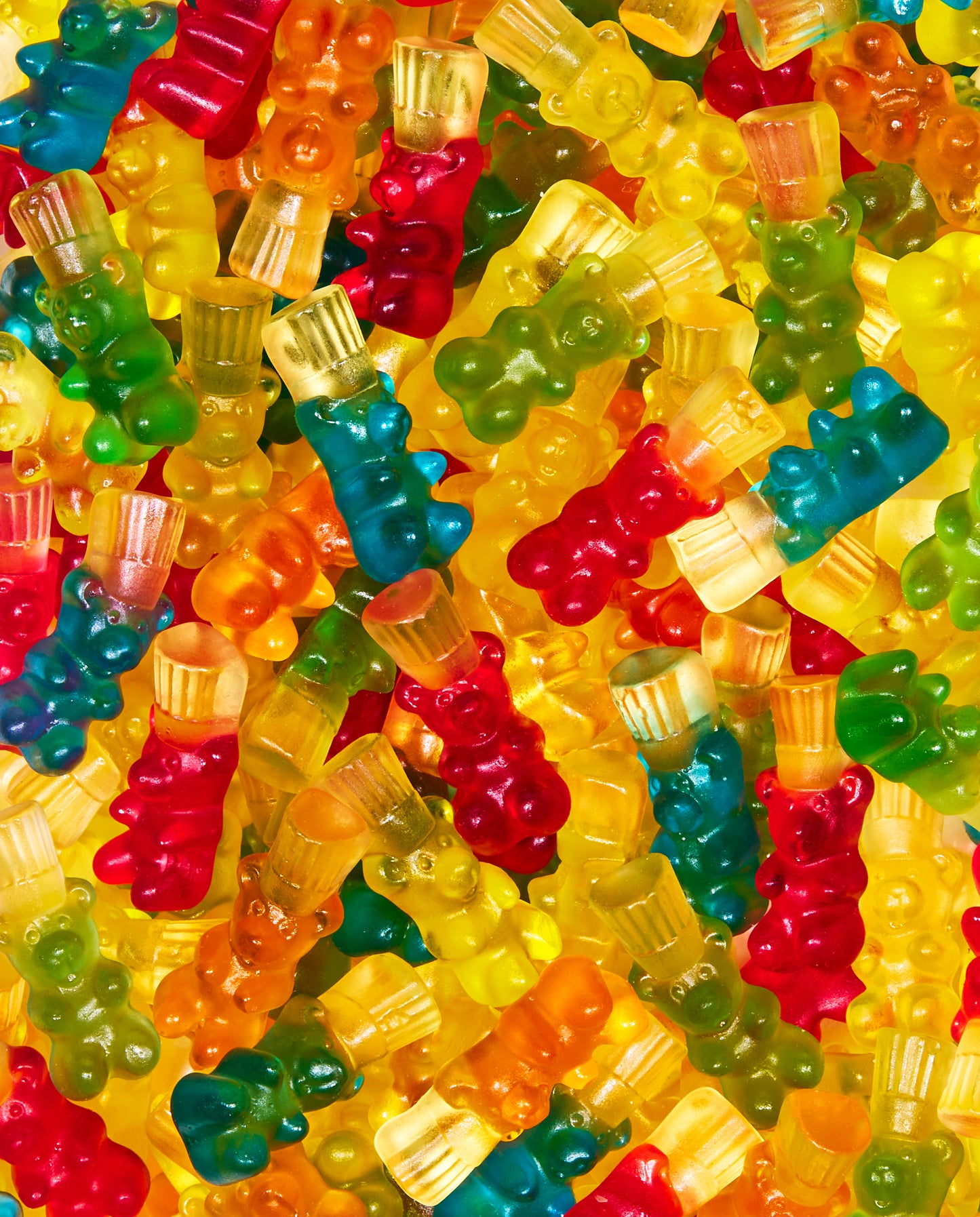 Fruity Two-Tone Gummy Bears Bulk Bag